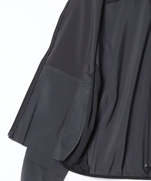 adidas（アディダス）の「【別注】アディダス adidas M HYBRID ジャケット 限定コラボ（ジャージ・メンズ・グレー/ダークブルー・S/M/L/LL/3L）」の13枚目の写真