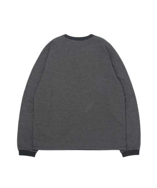 SUNNECT(ソネクト)の「ST Henley Neck LS Tee - Charcoal(Tシャツ/カットソー・レディース・その他・1/2)」の2枚目の写真