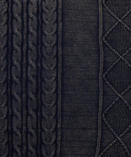 AJOBYAJO（アジョバイアジョ）の「Cable Washed Cardigan [NAVY]（カーディガン/ボレロ・メンズ・その他・FREE）」の4枚目の写真