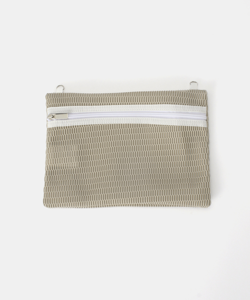 IENA(イエナ)の「qbag paris/キューバッグ パリ nest zip L バッグ NEST-L-ZIP(トートバッグ・レディース・ホワイト/ベージュ/チャコールグレー・FREE)」の12枚目の写真