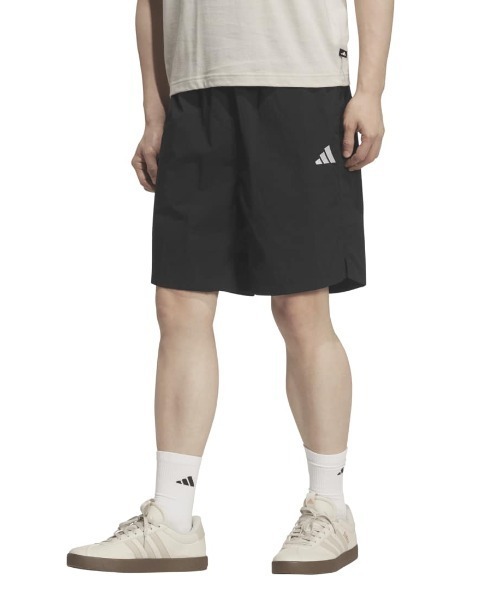 adidas(アディダス)の「アディダス adidas マストハブ ルーズフィット ウーブン8インチ バギー ショーツ(その他パンツ・メンズ・オレンジ/ブラウン/グリーン/ブルー/オリーブ/ブラック・S/M/L/LL/3L)」の2枚目の写真
