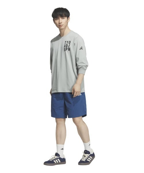 adidas(アディダス)の「アディダス adidas マストハブ ルーズフィット ウーブン8インチ バギー ショーツ(その他パンツ・メンズ・オレンジ/ブラウン/グリーン/ブルー/オリーブ/ブラック・S/M/L/LL/3L)」の18枚目の写真