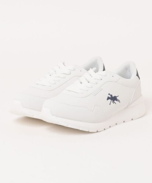 POLOCHAMPS(ポロチャンプス)の「【POLOCHAMPS】スニーカー PL-8004(スニーカー・レディース・ネイビー/ホワイト/ブラック・23cm/23.5cm/24cm/24.5cm/22.5cm)」の3枚目の写真