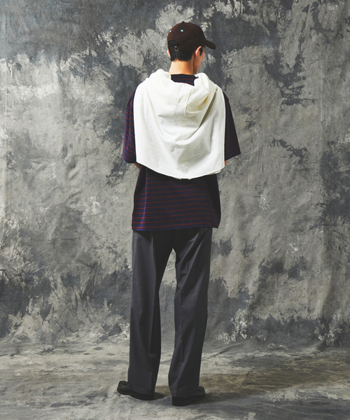 JOURNAL STANDARD（ジャーナルスタンダード）の「TR ストレート ワーク スラックス（スラックス・メンズ・ブラック系その他/チャコールグレー/ブラック・MEDIUM/LARGE）」の10枚目の写真