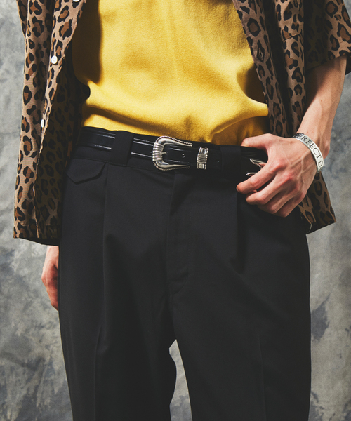 JOURNAL STANDARD（ジャーナルスタンダード）の「TR ストレート ワーク スラックス（スラックス・メンズ・ブラック系その他/チャコールグレー/ブラック・MEDIUM/LARGE）」の22枚目の写真