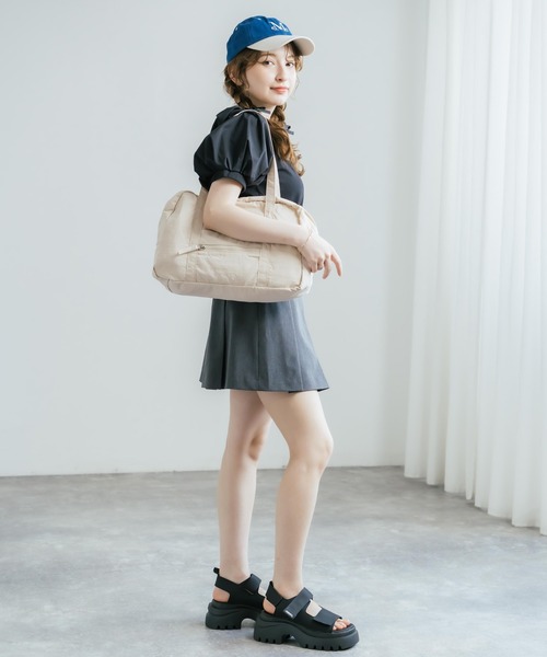 GERRY(ジェリー)の「GERRY ジェリー W's ワンベルトハイソールサンダル/厚底スポーツサンダル(サンダル・レディース・ブラック/アイボリー/ベージュ・M/L/LL)」の12枚目の写真