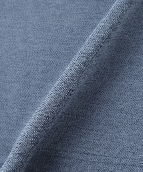 B.C STOCK(ベーセーストック)の「カノコニット ポロシャツ(ポロシャツ・メンズ・チャコールグレー/ブラック/ネイビー/ブルー系その他・SMALL/MEDIUM/LARGE/X-LARGE)」の9枚目の写真