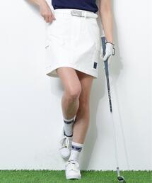 【PING APPAREL】全方向ストレッチニットツイル フィット&ストレッチサイドポケットスカート <NATIVE> (LADIES)