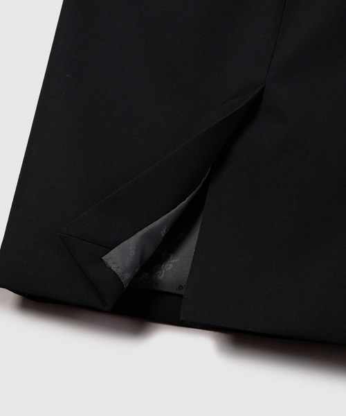 HOLIDAY（ホリデイ）の「WOOL TWILL MIDI SKIRT ウールツイルミディスカート（スカート・レディース・ブラック/カーキ・ONE SIZE）」の7枚目の写真