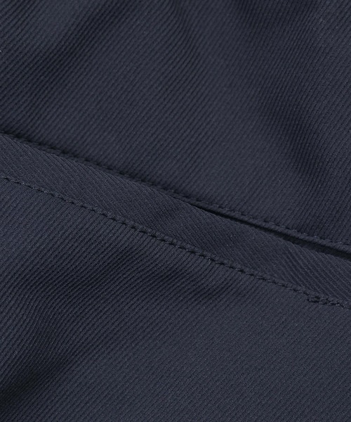 The DUFFER of ST.GEORGE（ザダファーオブセントジョージ）の「'HYPERHELIX' 2WAY STRETCH KERSEY EASY PANTS：撥水 接触冷感 ハイパーヘリックス イージーパンツ（スラックス・メンズ・ネイビー/ライトグレー・X-LARGE/LARGE/MEDIUM/SMALL）」の15枚目の写真
