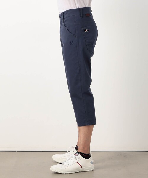 NICOLE CLUB FOR MEN(ニコルクラブフォーメン)の「【NICOLE SPORTS】シャンブレークロップドパンツ(その他パンツ・メンズ・ホワイト/その他2/ネイビー・L/M/XL/S)」の7枚目の写真