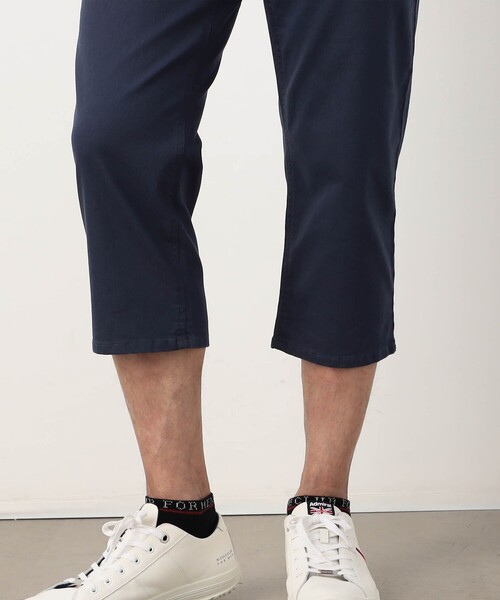 NICOLE CLUB FOR MEN(ニコルクラブフォーメン)の「【NICOLE SPORTS】シャンブレークロップドパンツ(その他パンツ・メンズ・ホワイト/その他2/ネイビー・L/M/XL/S)」の14枚目の写真