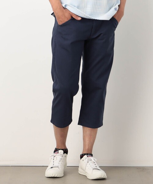 NICOLE CLUB FOR MEN(ニコルクラブフォーメン)の「【NICOLE SPORTS】シャンブレークロップドパンツ(その他パンツ・メンズ・ホワイト/その他2/ネイビー・L/M/XL/S)」の19枚目の写真