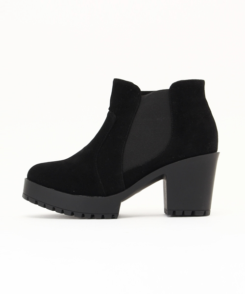 Chico(チコ)の「サイドゴアブーツ(ブーティ・レディース・ブラック/ブラウン・MEDIUM/SMALL/LARGE)」の3枚目の写真