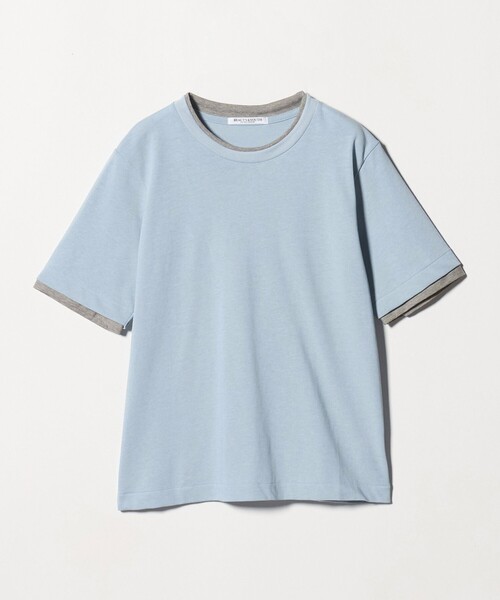 BEAUTY&YOUTH UNITED ARROWS(ビューティーアンドユースユナイテッドアローズ)の「コットン レイヤード クルーネックTシャツ(Tシャツ/カットソー・レディース・ライトブルー/ダークグレー/ホワイト・FREE)」の17枚目の写真