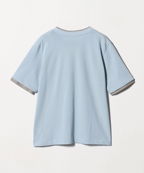 BEAUTY&YOUTH UNITED ARROWS(ビューティーアンドユースユナイテッドアローズ)の「コットン レイヤード クルーネックTシャツ(Tシャツ/カットソー・レディース・ライトブルー/ダークグレー/ホワイト・FREE)」の18枚目の写真