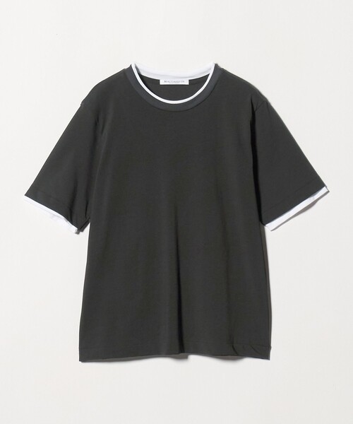 BEAUTY&YOUTH UNITED ARROWS(ビューティーアンドユースユナイテッドアローズ)の「コットン レイヤード クルーネックTシャツ(Tシャツ/カットソー・レディース・ライトブルー/ダークグレー/ホワイト・FREE)」の18枚目の写真