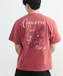 BACK FLOWER PRINT TEE