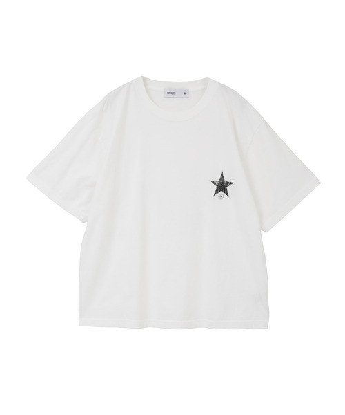 CONVERSE TOKYO(コンバーストウキョウ)の「BACK FLOWER PRINT TEE(Tシャツ/カットソー・レディース・ブルー/ブラック/レッド/ホワイト・MEDIUM/SMALL)」の17枚目の写真