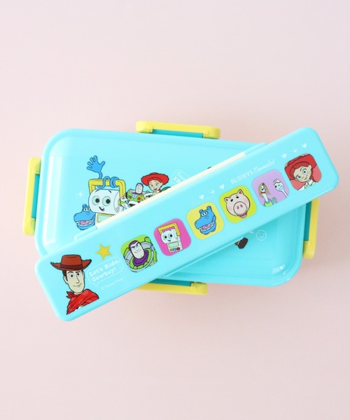 Disney(ディズニー)の「〈DISNEY/ディズニー〉トイストーリー5 ふわっと弁当箱 PFLB6(お弁当箱・レディース・ブルー・ONE SIZE)」の4枚目の写真