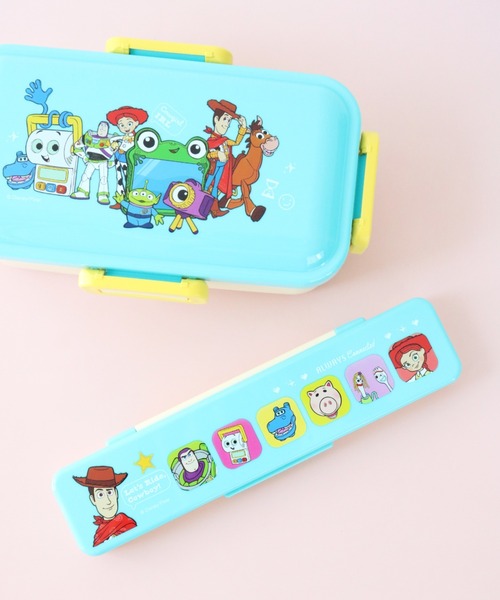 Disney(ディズニー)の「〈DISNEY/ディズニー〉トイストーリー5 ふわっと弁当箱 PFLB6(お弁当箱・レディース・ブルー・ONE SIZE)」の5枚目の写真
