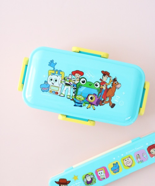 Disney(ディズニー)の「〈DISNEY/ディズニー〉トイストーリー5 ふわっと弁当箱 PFLB6(お弁当箱・レディース・ブルー・ONE SIZE)」の6枚目の写真