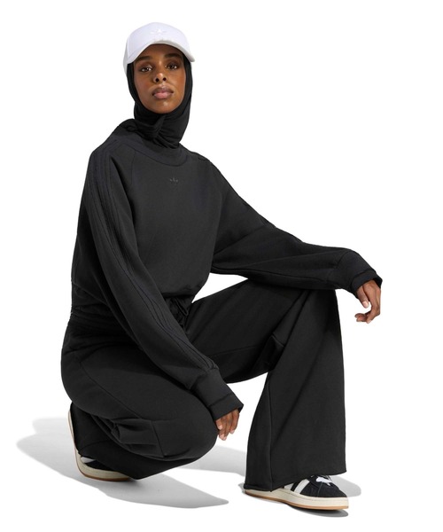 adidas(アディダス)の「adidas SST DOUBLE WAISTED PANT / アディダス SST ダブル ウエスト パンツ(その他パンツ・レディース・ブラック・S/M/L)」の10枚目の写真