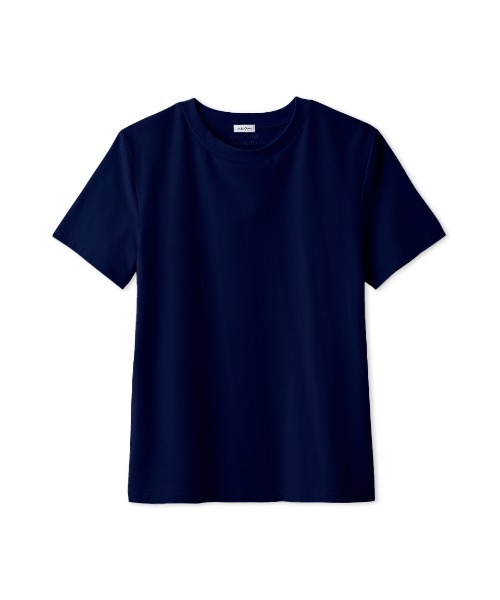 Mila Owen(ミラオーウェン)の「【接触冷感】【冷感持続】ICEDFABRICコンパクトTシャツ(Tシャツ/カットソー・レディース・ホワイト/ライトブルー/ネイビー/レッド/ピンク/ブラウン・1/0)」の4枚目の写真