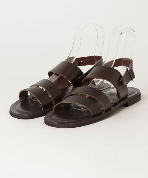 SHIPS（シップス）の「CORSO ROMA9:ANKLE STRAP SANDAL（サンダル・メンズ・ブラック/ブラウン・40/41/42/43）」の2枚目の写真