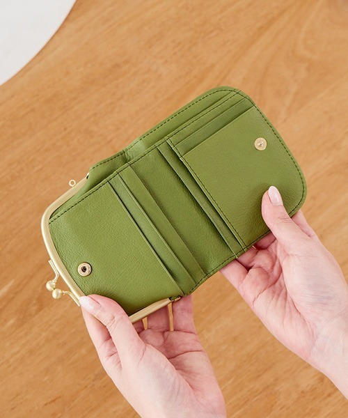 zuchero ズッケロ 折財布 レディース 本革 日本製 二つ折り コンパクト