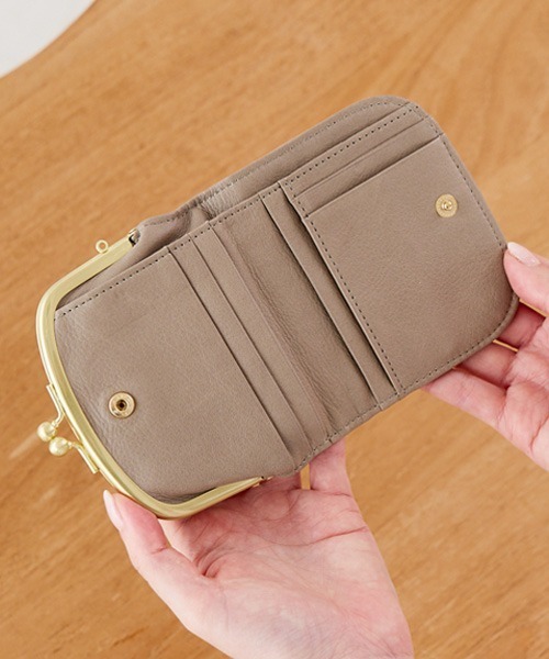 zuchero ズッケロ 折財布 レディース 本革 日本製 二つ折り コンパクト