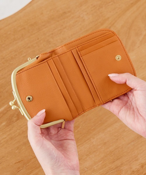 zuchero ズッケロ 折財布 レディース 本革 日本製 二つ折り コンパクト