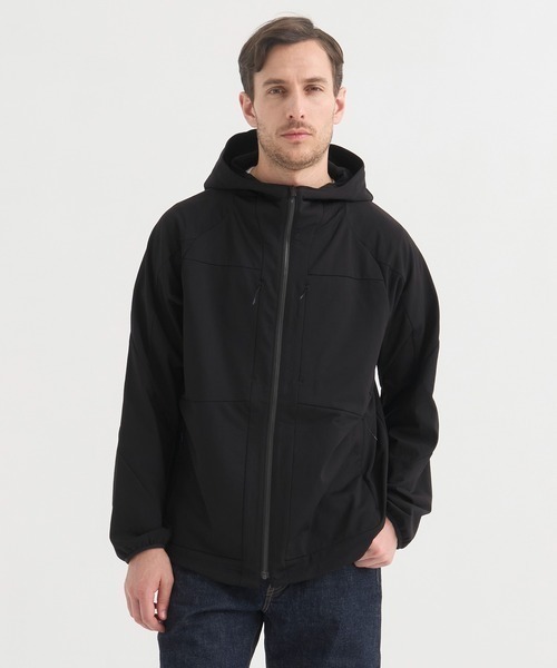 WHITE MOUNTAINEERING(ホワイトマウンテニアリング)の「【White Mountaineering】別注 BLK SWEAT ZIPUP HOODIE(パーカー・メンズ・ブラック・3/2/1)」の2枚目の写真