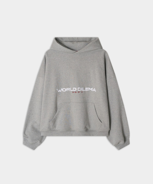 WORLDDILEMA(ワールドジレンマ)の「WORLD DILEMA DEPT Embroidery Hood (Grey)(パーカー・レディース・その他・46/48)」の2枚目の写真
