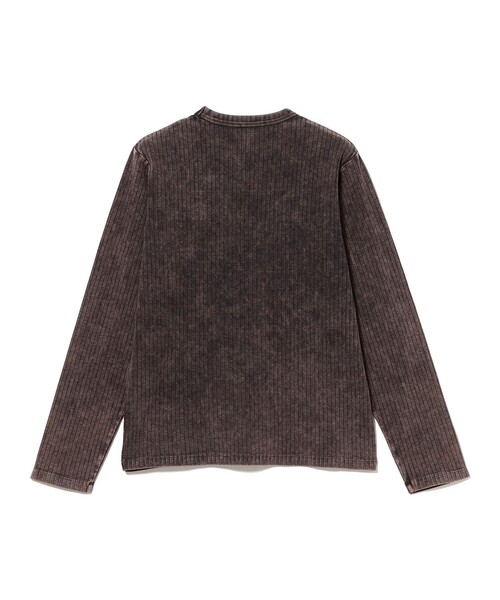 BEAMS(ビームス)の「フェード リブ ロングスリーブTシャツ(Tシャツ/カットソー・メンズ・ブラウン/グレー・XL/M/L/S)」の10枚目の写真