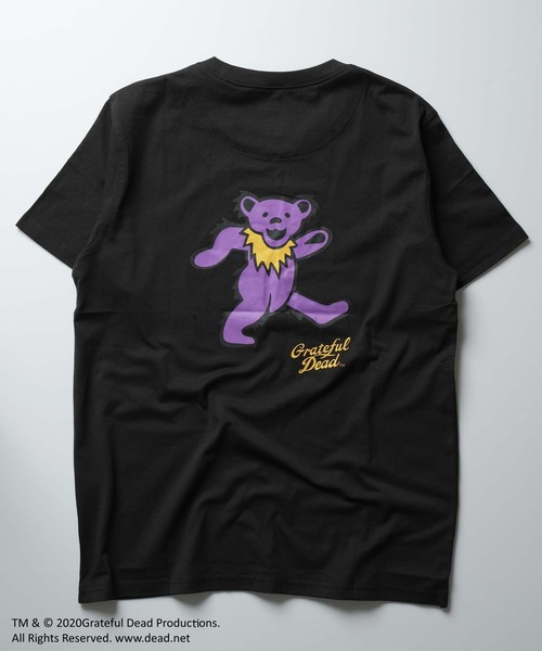 ZI-ON（ジーオン）の「GRATEFULDEAD グレイトフルデッド 接触冷感 プリント T（Tシャツ/カットソー・メンズ・ホワイト系その他/オフホワイト/ブラック/チャコール/ダークグリーン系/グレー系その他/ブラック系その他/オリーブ・L/M/XL）」の4枚目の写真