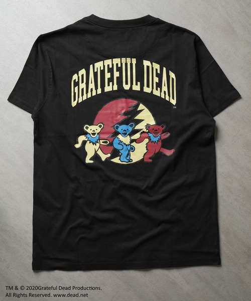 ZI-ON（ジーオン）の「GRATEFULDEAD グレイトフルデッド 接触冷感 プリント T（Tシャツ/カットソー・メンズ・ホワイト系その他/オフホワイト/ブラック/チャコール/ダークグリーン系/グレー系その他/ブラック系その他/オリーブ・L/M/XL）」の18枚目の写真