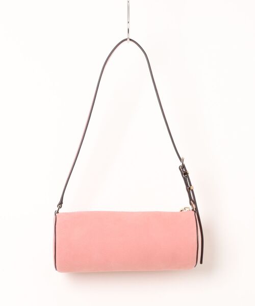 MICHAEL KORS(マイケルコース)の「IZZY ヌバック バレルポシェット スモール(ショルダーバッグ・レディース・ピンク系・FREE)」の4枚目の写真