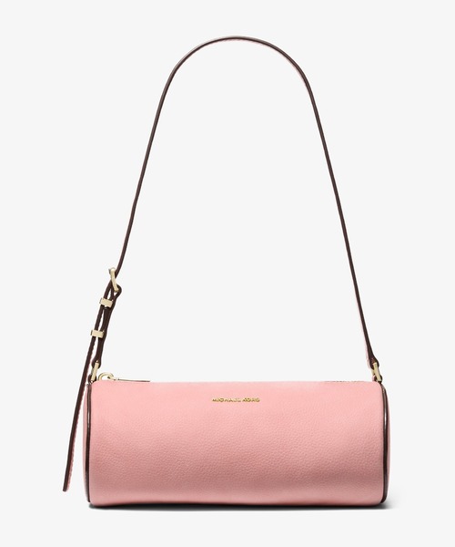 MICHAEL KORS(マイケルコース)の「IZZY ヌバック バレルポシェット スモール(ショルダーバッグ・レディース・ピンク系・FREE)」の1枚目の写真