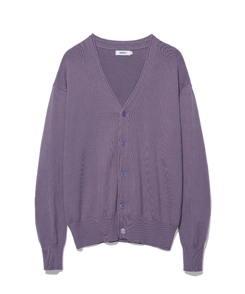V‑neck knit cardigan — V‑образный кардиган‑пуловер