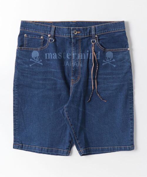mastermind JAPAN(マスターマインド)の「LIGHT OZ DENIM SHORTS(その他パンツ・メンズ・インディゴブルー/ブラック・XL)」の1枚目の写真