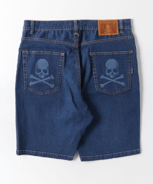 mastermind JAPAN(マスターマインド)の「LIGHT OZ DENIM SHORTS(その他パンツ・メンズ・インディゴブルー/ブラック・XL)」の3枚目の写真