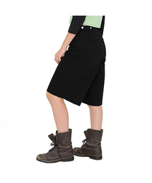 BTB : SANP BUTTON BERMUDA SHORTS [SHADOW BLACK]