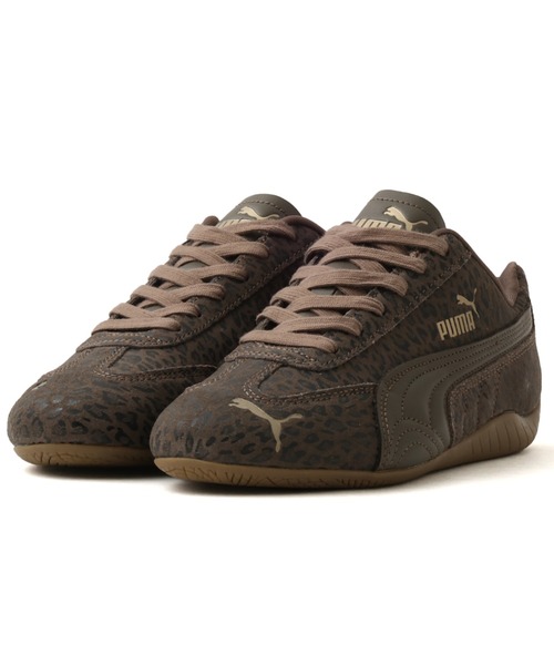 PUMA（プーマ）の「PUMA SPEEDCAT LD LEO WMNS / プーマ スピードキャット LD レオ ウィメンズ【SP】（スニーカー・レディース・ブラウン・22.5cm/23.5cm/24.5cm/23.0cm/24.0cm/25.0cm）」の4枚目の写真