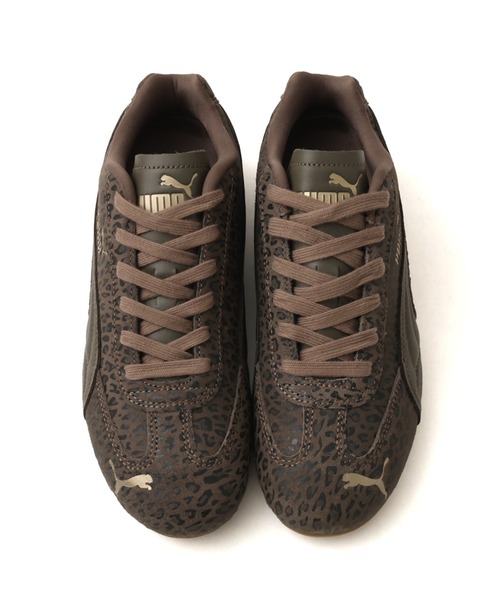 PUMA（プーマ）の「PUMA SPEEDCAT LD LEO WMNS / プーマ スピードキャット LD レオ ウィメンズ【SP】（スニーカー・レディース・ブラウン・22.5cm/23.5cm/24.5cm/23.0cm/24.0cm/25.0cm）」の3枚目の写真