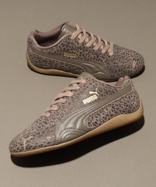 PUMA（プーマ）の「PUMA SPEEDCAT LD LEO WMNS / プーマ スピードキャット LD レオ ウィメンズ【SP】（スニーカー・レディース・ブラウン・22.5cm/23.5cm/24.5cm/23.0cm/24.0cm/25.0cm）」の6枚目の写真