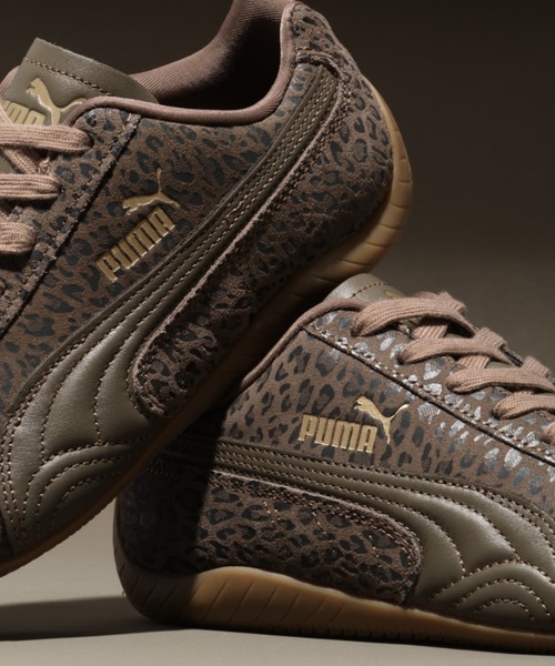 PUMA（プーマ）の「PUMA SPEEDCAT LD LEO WMNS / プーマ スピードキャット LD レオ ウィメンズ【SP】（スニーカー・レディース・ブラウン・22.5cm/23.5cm/24.5cm/23.0cm/24.0cm/25.0cm）」の2枚目の写真