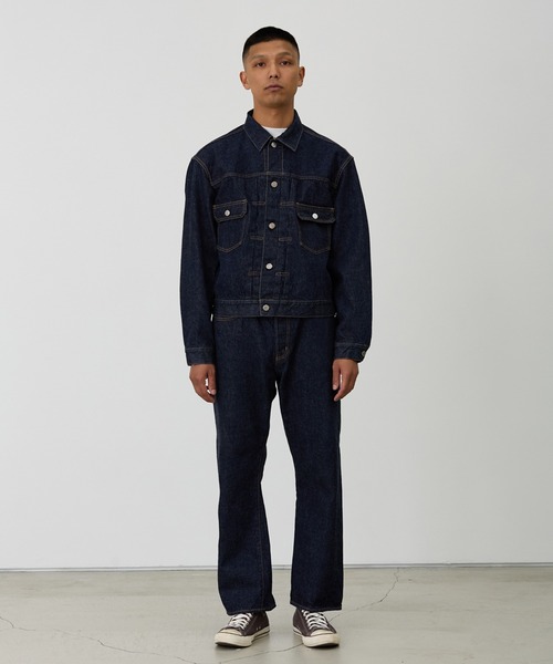 REMI RELIEF(レミレリーフ)の「REMI RELIEF/レミレリーフ 13oz 1954XX DENIM 2nd JKT デニムジャケット ヴィンテージ アメカジ メンズ レディース 2026年秋冬 秋服(デニムジャケット・メンズ・ワンウォッシュ・M/L/XL)」の3枚目の写真