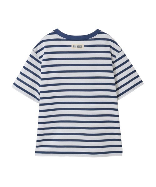PINK HOUSE(ピンクハウス)の「ネームワッペンいっぱいカットソー(Tシャツ/カットソー・レディース・ネイビー×ホワイト/ブラック×ホワイト/ホワイト×レッド/ホワイト・フリー)」の6枚目の写真