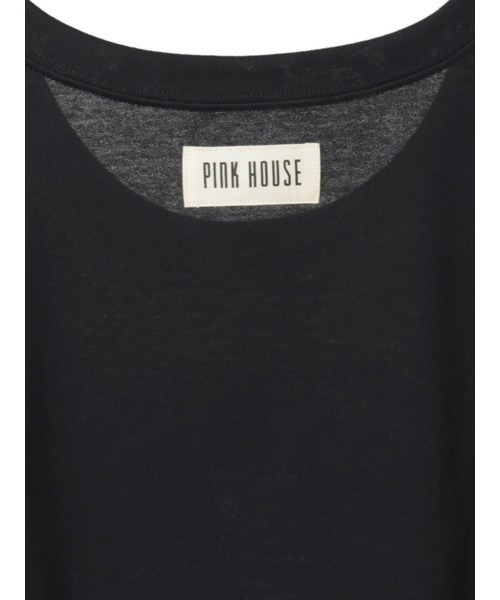 PINK HOUSE(ピンクハウス)の「ネームワッペンいっぱいカットソー(Tシャツ/カットソー・レディース・ネイビー×ホワイト/ブラック×ホワイト/ホワイト×レッド/ホワイト・フリー)」の15枚目の写真